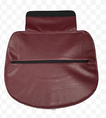 Pedikür Sandalye Koltuk Örtüsü Elmas Tasarım Alt Hava Yastığı Tip 2 / Bordo Renk