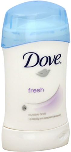 Dove Görünmez Katı Terlemeyi Önleyici ve Deodorant, Taze Koku, 2 Ons (12'li Paket)