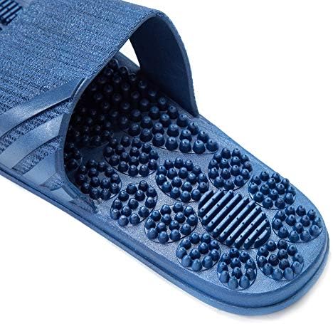 Masaj Terlikleri Ayak Refleksoloji ve Acupressure Masaj Sandaletleri Erkekler ve Kadınlar için Ev Ayakkabıları Ayak Akupunktur