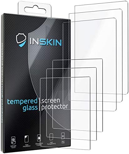 Inskin Temperli Cam Ekran Koruyucu, üst LCD için Yeni Nintendo 3DS XL. 3 Paketine uyar.