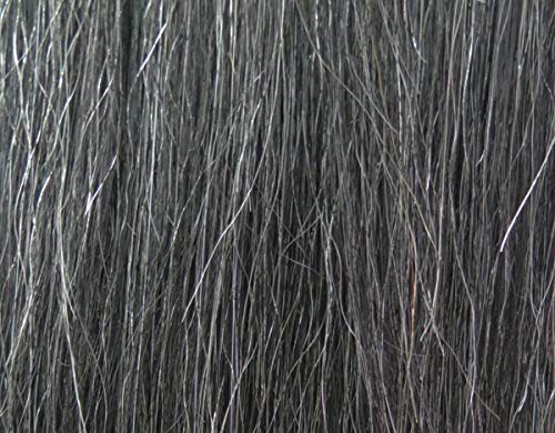 DS003 At Kuyruğu Rengi 34 Koyu Kahverengi Gri-Foxy Gümüş Peruk İpli Kıvırcık Postiş Kubbe Kısa Sentetik Afro-Amerikan Bayan MaxWigs