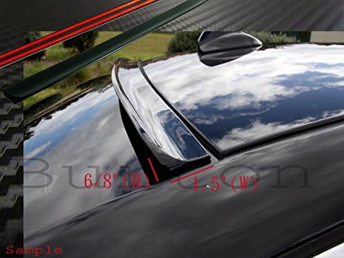 JR2 Boyalı Siyah Renk ıçin 2006 2007 Honda Accord Sedan 4D Arka Pencere Çatı Spoiler