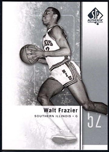 2011-12 SP Otantik Basketbol 4 Walt Frazier Southern Illinois Salukis Üst Güverteden Resmi NCAA Ticaret Kartı