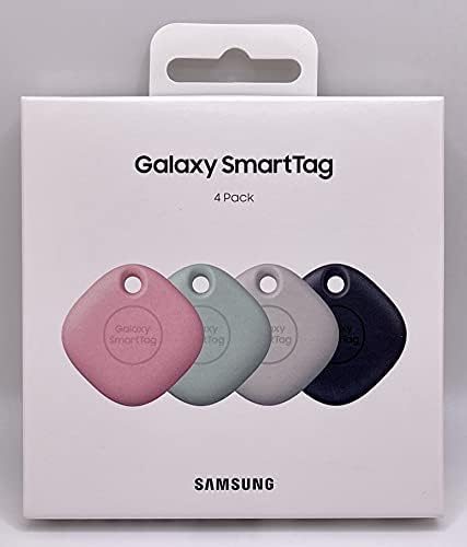 Samsung Galaxy SmartTag Bluetooth İzleyici (4 Paket, Çok Renkli) EI-T5300KMEGWW