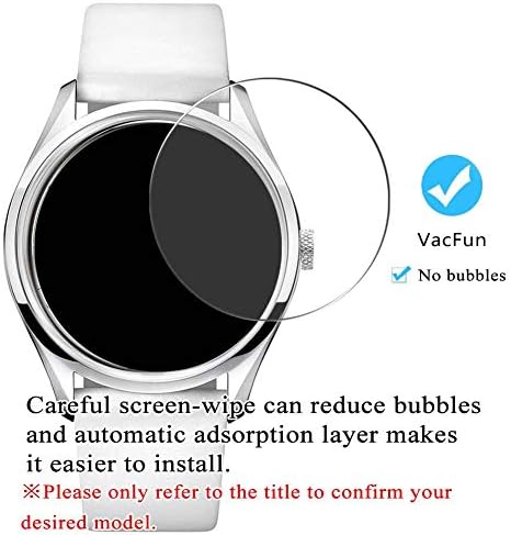 [3 Paket] Synvy Temperli Cam Ekran Koruyucu, SEİKO SNJ025 9 H Film Smartwatch akıllı saat Koruyucuları ile Uyumlu