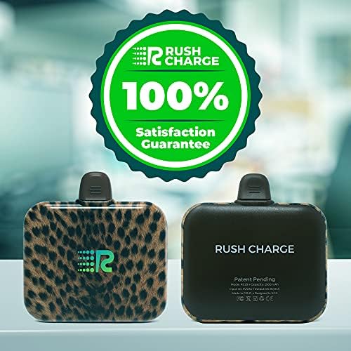 Rush Charge Hava Güç Bankası Taşınabilir Şarj Cihazı, 2500mAh Mikro USB-Leopard-Android Akıllı Telefonlar, GPS Cihazları, Dijital