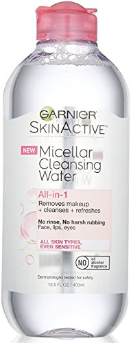 Garnier SkinActive Micellar Temizleme Suyu, Tüm Cilt Tipleri için, 13,5 Fl Oz (3'lü Paket)