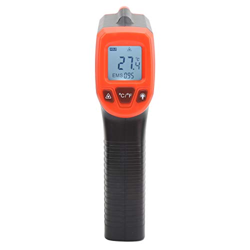 -58℃1112 ℃ GM320S El Termometresi Endüstriyel Termometre Sıcaklık Ölçüm Tabancası, Endüstriyel Hava için LCD Ekranlı (kırmızı)