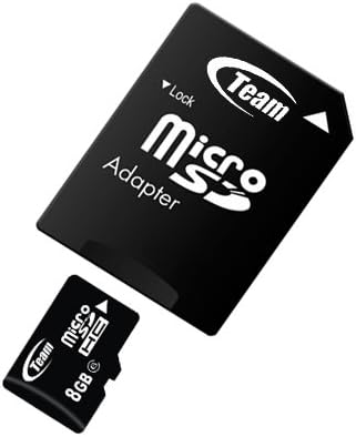8GB Turbo Sınıf 6 microSDHC Hafıza Kartı. HTC Pure AT&T 8 Go Tilt 2 için Yüksek Hız, ücretsiz SD ve USB Adaptörleri ile birlikte