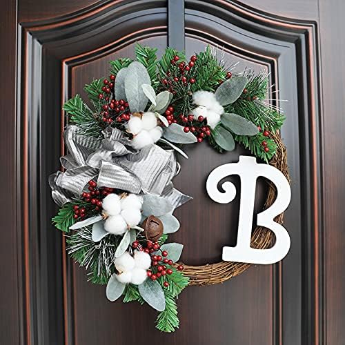 Ahn'qiraj Ön Kapı, Yatak Odası Kapısı, Banyo Kapısı Noel ve Parti Dekorasyonu için 4 Adet Beyaz Metal Kapı Kancası Askısı Çelenkler,