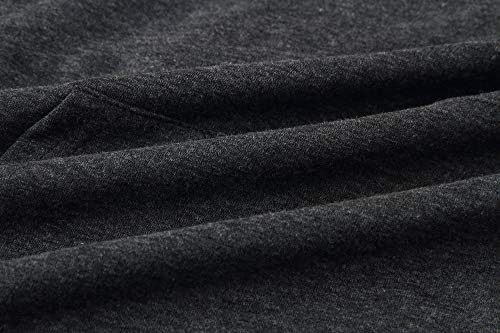 Barlver kadın Rahat Hoodies Renk Blok Uzun Kollu İpli Tişörtü 1/4 Zip Kazak Hafif Tops ile Cep
