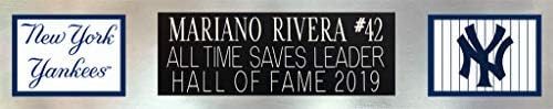Mariano Rivera İmzalı P/S Yankees Forması - Güzel Keçeleşmiş ve Çerçeveli - Rivera Tarafından Elle İmzalanmış ve Beckett tarafından