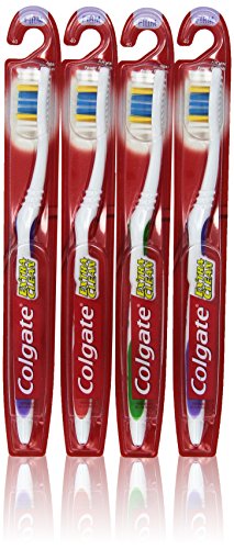 Colgate Ekstra Temiz Diş Fırçası Tam Kafa Firması 40, Sert Fırçalar (12'li Paket)