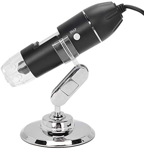 Mikroskop, Elektronik Mikroskop USB Dijital Mikroskop Bilgisayar için Ayarlanabilir 8LED