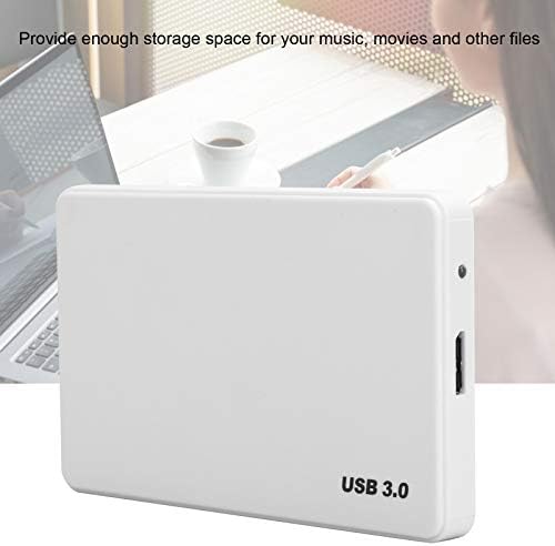 PUSOKEİ 2.5 in Harici Sabit Diskler, Adaptör Kablosu ile USB3. 0 Harici Mobil HDD Taşınabilir Depolama Masaüstü Dizüstü Bilgisayar