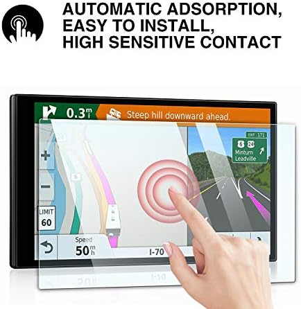 YEE PİN RV 770 Ekran Koruyucu ve Trafik GPS Navigator 6.95 Ekran Cam Ekran Koruyucu için RV 770 780 6.95 İnç Merkezi Kontrol