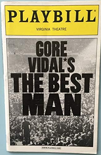 Chris Noth'un oynadığı Gore Vidal'ın En İyi Adamı'ndan Playbill Christine Ebersole Mark Blum Michael, Gore Vidal tarafından yazılan