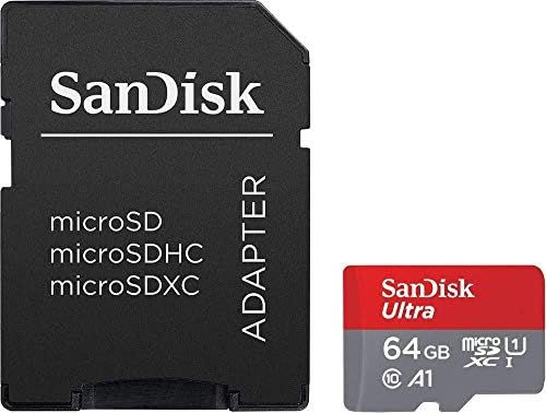 Ultra 64GB microSDXC, SanFlash ve SanDisk tarafından Doğrulanan Videocon Ultra 50 Plus için Çalışır (A1/C10/U1/8k / 120MBs)