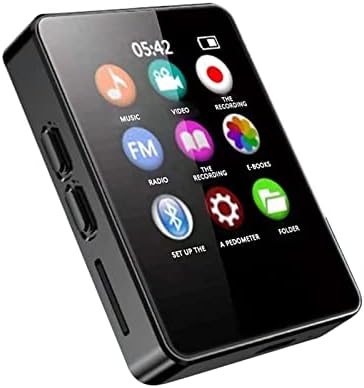 Bluetooth Mp3 Çalar, Video MP3 Mp4 Müzik Çalar ile Speake, 1.8 İnç Ekran, Ses Kaydedici, E-Kitap, destek TF Kart,A1 (Siyah)