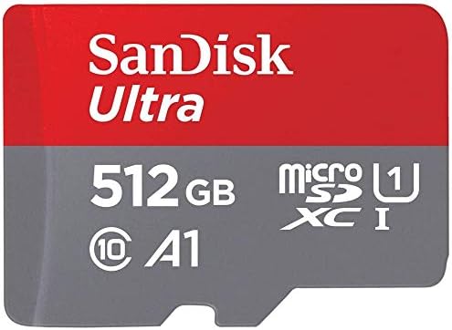 SanDisk 512 GB Ultra microSDXC UHS-I Hafıza Kartı Samsung Tab A7 Lite ile Çalışır, Tab S7 FE, S7 FE 5G Tablet (SDSQUA4-512G-GN6MN)