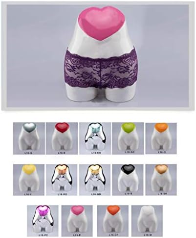 USAKHV Kadın Kadın Iç Çamaşırı Torso Manken Mağaza Alt Ekran Kalça Modeli Renkli Standı L16 (L16-RO)