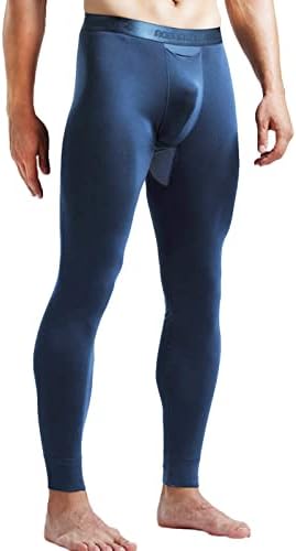 2 Paket termal iç çamaşır Erkekler için Soğuk Hava Koşu Pantolon Kış Paçalı Don Atletik Sıcak Tayt Baz Katman Tayt