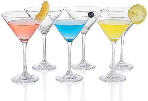HyperSpace Kokteyl Martini Bardakları, 6'lı Set