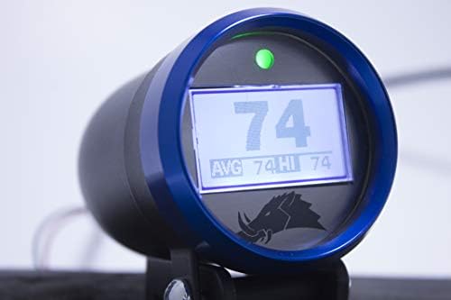 Kızılötesi Sensörlü Kayış Sıcaklık Göstergesi (UTV'LER ve Kar Motosikletleri için) - 3.0 Sürümü (Polaris RZR 2 Kişilik, Gümüş)