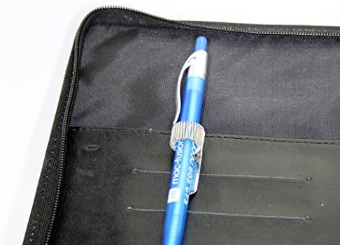 Genişletilebilir Tek Kalem ve Kalem Tutucu - Klipsli Yay Tipi Bilezik Tutucu-Paslanmaz Çelik