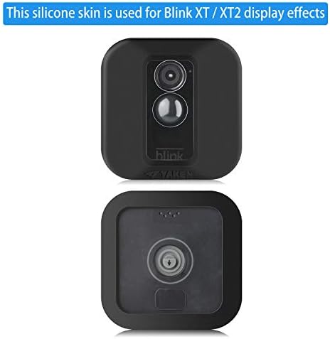 Blink XT / XT2 Güvenlik Kamerası için Silikon Kapaklar, Yanıp Sönen Ev Güvenliği için Silikon Kılıf-Tam Koruma için Anti-Scretch