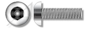 (2500 adet) 10-32X1-1/2 Güvenlik Makine Vidaları Düğme Başkanı Hex Soket Pin Paslanmaz Çelik Aspen Bağlantı Elemanları tarafından
