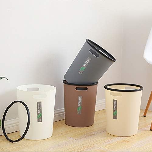 Wxtreme Yuvarlak Yaratıcı Plastik çöp tenekesi Taşınabilir Tasarım Şık Sadelik Mutfak Yatak Odası Depolama Kafesi Sağlık Çevre