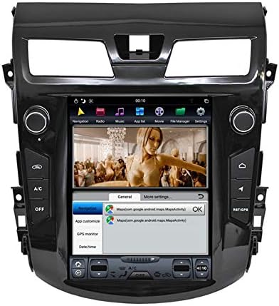 Flyunice 10.4 İnç Android 8.1 IPS Dikey Ekran Araba Stereo Radyo GPS Navigasyon Nissan Altima Teana 2013 + Dokunmatik Ekran 6