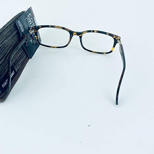 Foster Grant erkek Boston okuma Gözlüğü Kahverengi + 1.75