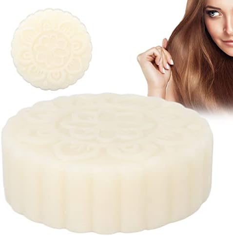 Brrnoo Doğal Şampuan sabunu, Katı Şampuan, Kuru, Hasarlı ve Renkli, İşlenmiş, Kıvırcık Saçlar için Kepeğe Karşı Saç sabunu