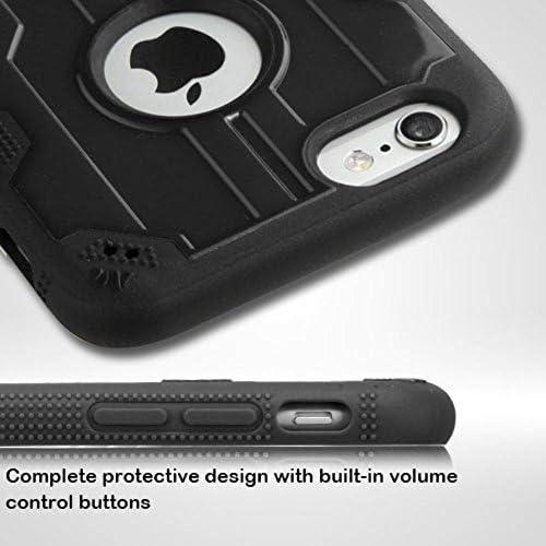 Apple iPhone6s/6 Plus için MyBat Cep Telefonu Kılıfı - Perakende Ambalaj-Siyah