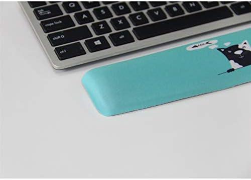 Ergonomik Bilek Pedi Sevimli Desen Mousepad ile Bilek Istirahat Kaymaz Klavye Istirahat mat Konfor Yumuşak El pedi için PC Bilgisayar
