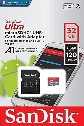 Ultra 32 GB microSDHC Samsung Galaxy Tab için Çalışır Pro 12.2 Artı SanFlash ve SanDisk tarafından Doğrulanmış (A1/C10/U1/8 k