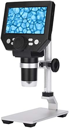 CESULİS Mikroskop Taşınabilir G1000 1-1000X HD 8MP Dijital Mikroskop 4.3 Elektronik HD Video Mikroskoplar Endoskop Büyüteç Kamera