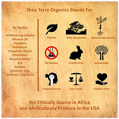 Shea Terra Organics Nilotik ' Shea Yağı Ultra Zengin Losyon-Hindistan Cevizi Limon Otu / Parlayan Ciltler için Antiseptik ve