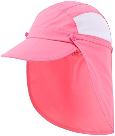 Connectyle Çocuklar Visor Güneş Şapka ile Çıkarılabilir Boyun Flap UPF 50 + Beyzbol Oyun Kap