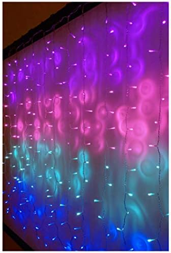 Genç Odası, Kız Odası, Üniversite Yurdu, Kreş ve Çocuk Odası Dekoru için Dimmer anahtarlı Tek boynuzlu At LED Dize perde ışıkları.