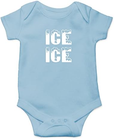 Çılgın Bros Tees Buz Buz Bebek-Parodi Komik Sevimli Yenilik Bebek Tek Parça Bebek Bodysuit