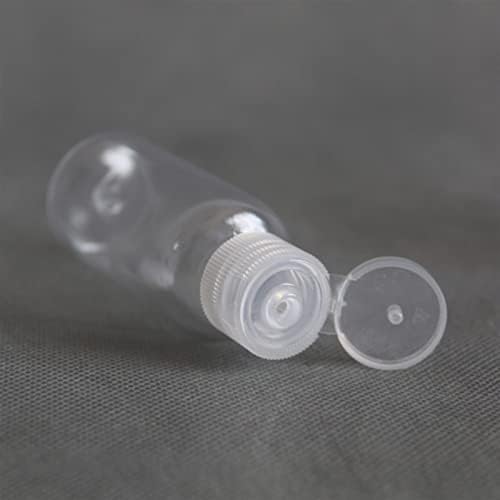 NFEGSİYA Seyahat Şişe Plastik Kapak Kapak Losyon Şişeleri Temizle Kozmetik Örnek Konteyner Mini Seyahat Dolgu Şişeleri Sıvı Şampuan