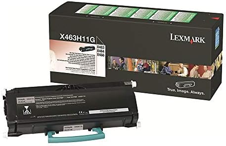 Lexmark™ X463H11G İade Programı Yüksek Verimli Siyah Toner Kartuşu