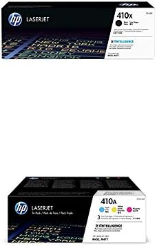 HP 410A-X | CF410X, CF411A, CF412A, CF413A | Toner Kartuşu Paketi / Siyah, Mavi, Sarı, Macenta