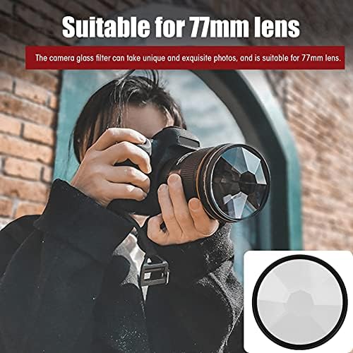 Entatial Kamera Cam Filtresi, 77mm Lens için Sağlam Dayanıklı Yüksek Şeffaflık Kamera Lens Filtreleri Yüksek Çözünürlüklü
