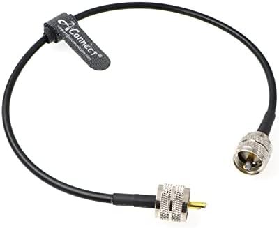 Kablo-UHF-Erkek-PL259-RG58-Anten UHF Erkek UHF Erkek Koaksiyel Kablo için CB Radyo / Jambon / Anten / Analizörü / SWR AConnect