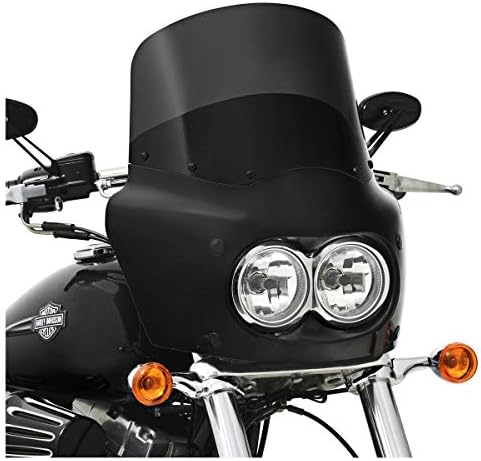 Memphis Shades Yol Savaşçısı Grenaj ıçin Uyumlu Harley Davidson FXDF Fat Bob 2009-2017-Siyah