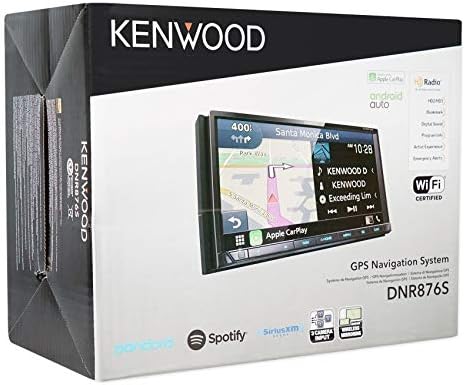 Kenwood DNR876S 6.8 DVD Navigasyon Sistemi Alıcısı + Carplay + Android Otomatik + Kamera